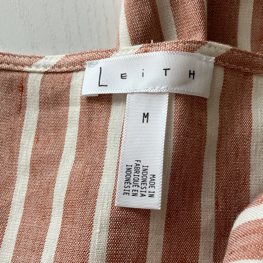 Leith Molly Stripe Jumpsuit (Size Medium) NWT - Picture 7 of 16